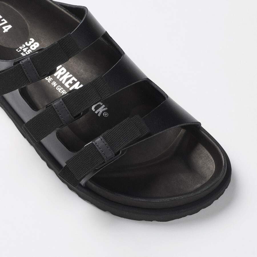 1774 Florida Smooth Leather Natural Leather - Black