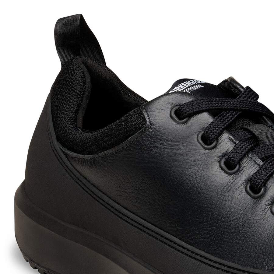 Melbourne PRO ESD Natural Leather Coated - Jet Black