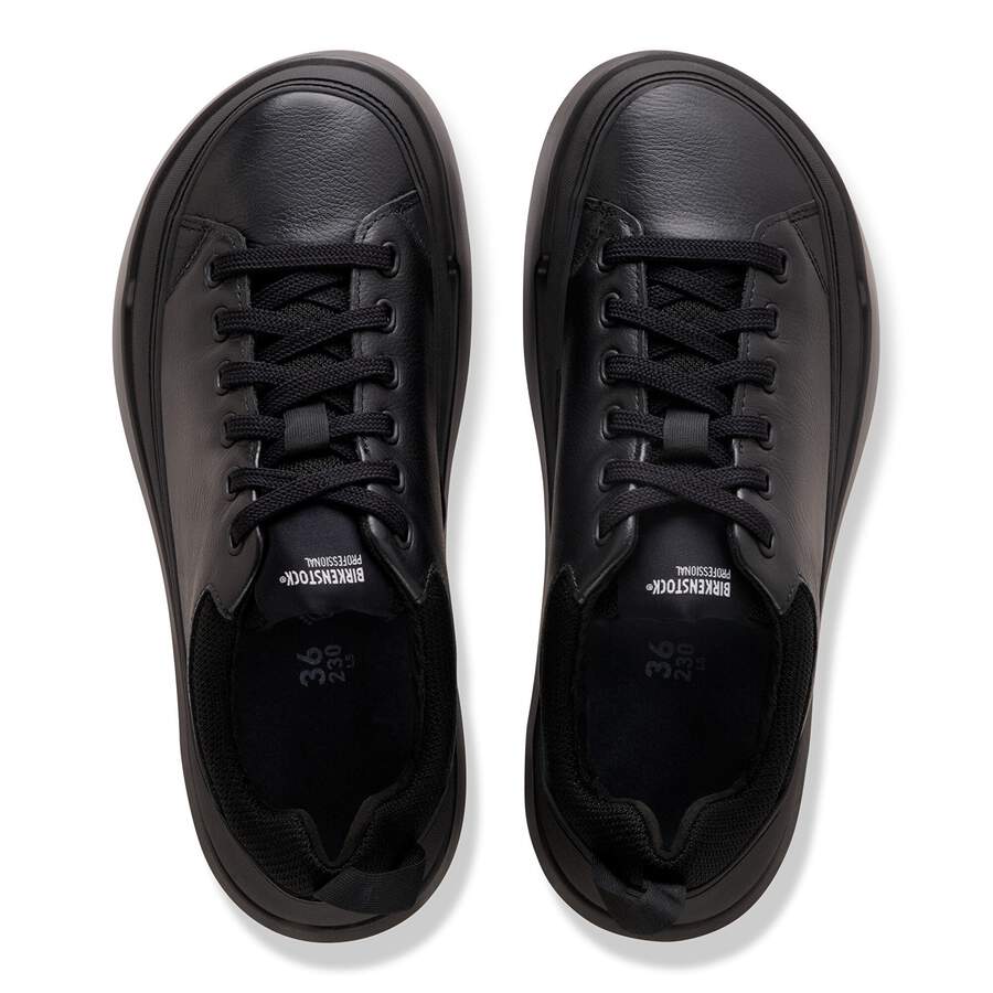 Melbourne PRO ESD Natural Leather Coated - Jet Black