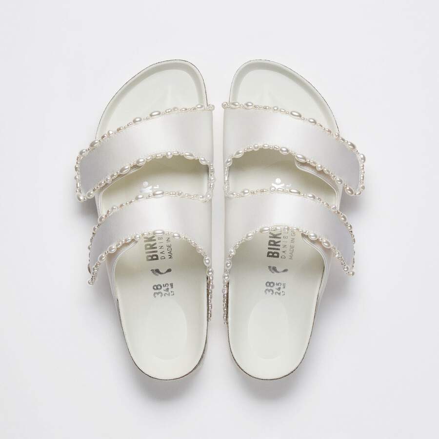 Danielle Frankel Arizona Pearls Textile - Pearl White