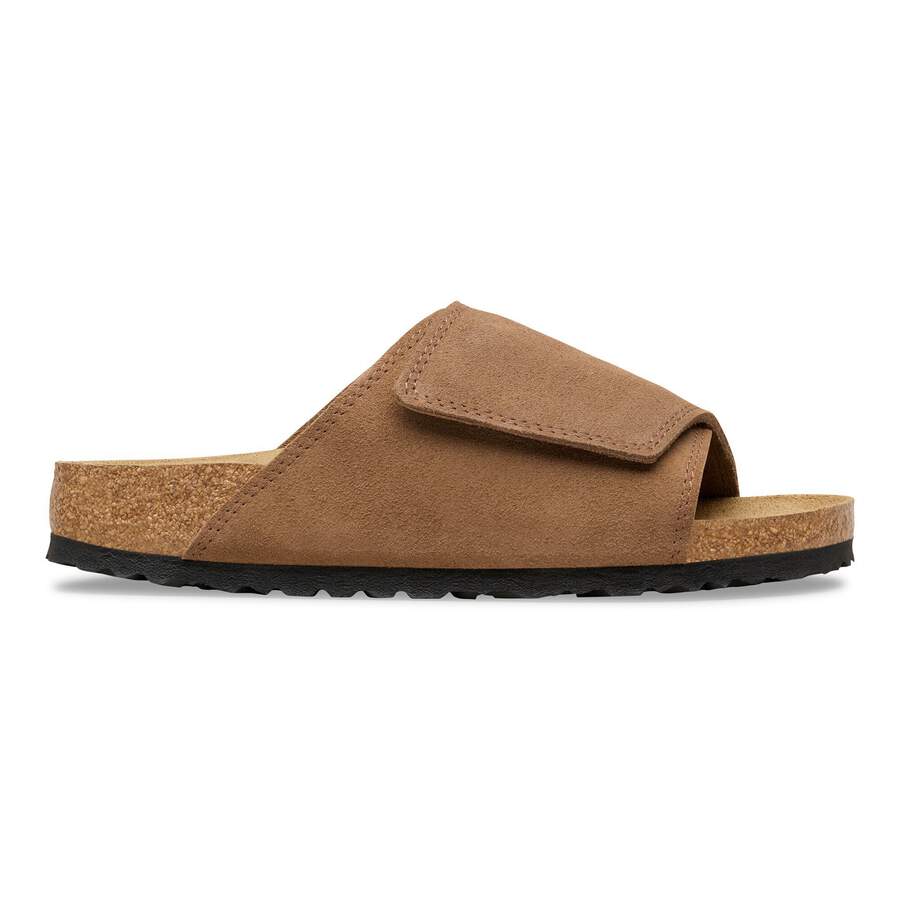 Solana Suede Leather - Dark Tea