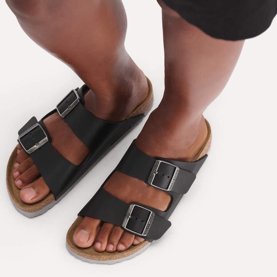 Arizona Birko-Flor - Black/Light Gray