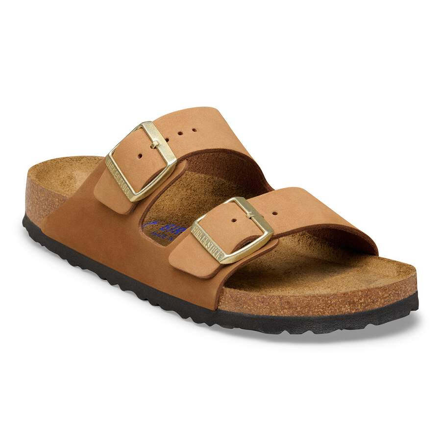 Arizona Soft Footbed Nubuck Leather - Mink