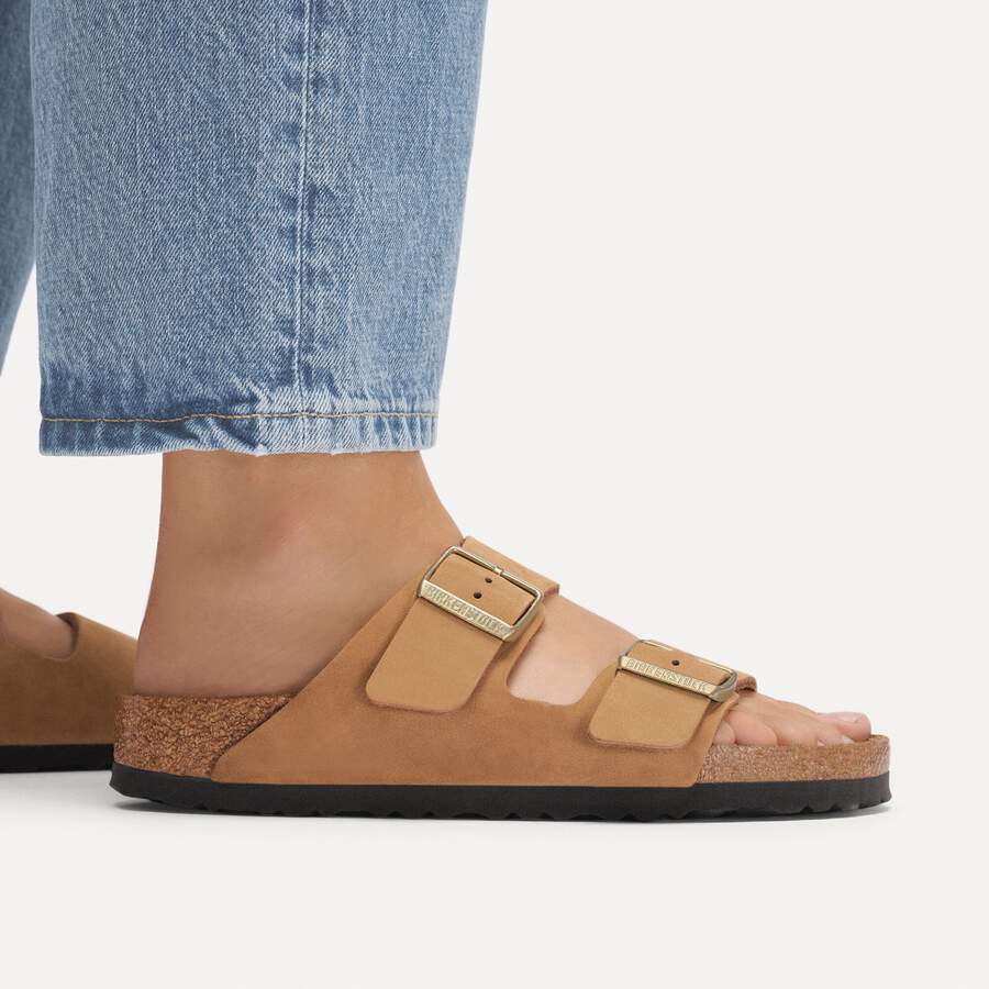 Arizona Soft Footbed Nubuck Leather - Mink