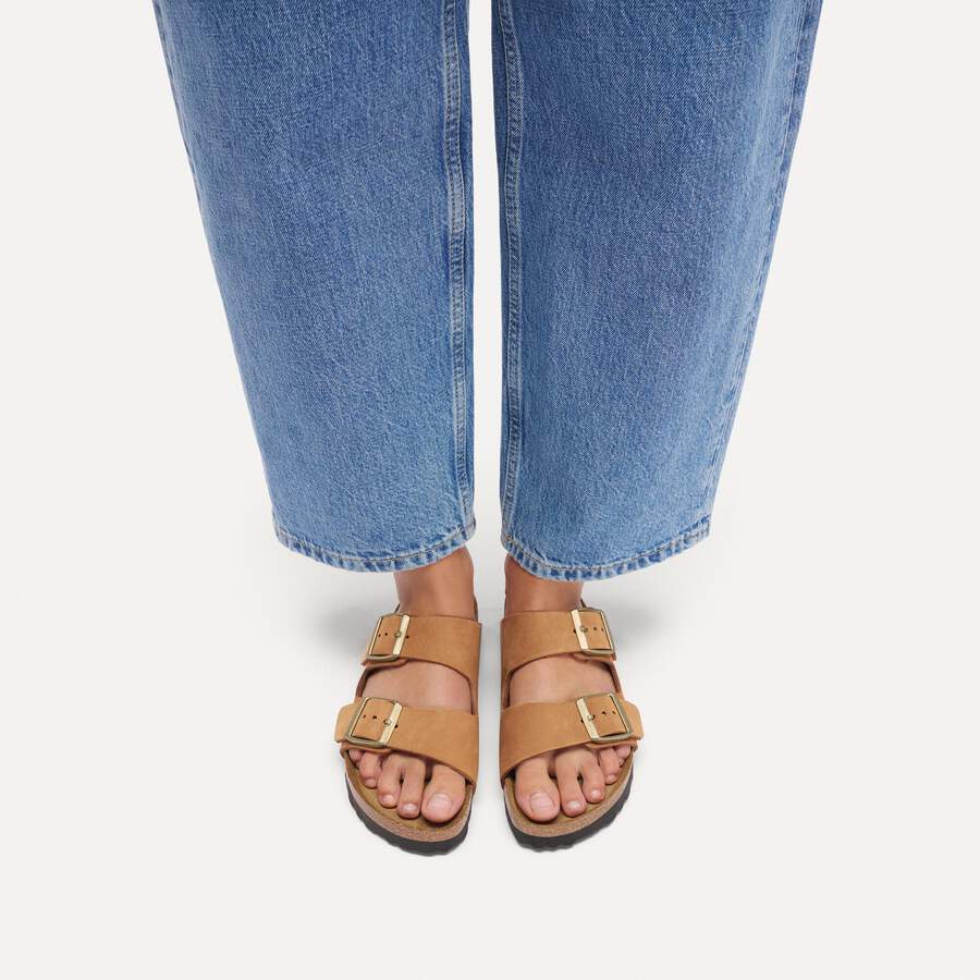 Arizona Soft Footbed Nubuck Leather - Mink