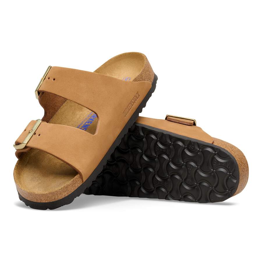 Arizona Soft Footbed Nubuck Leather - Mink