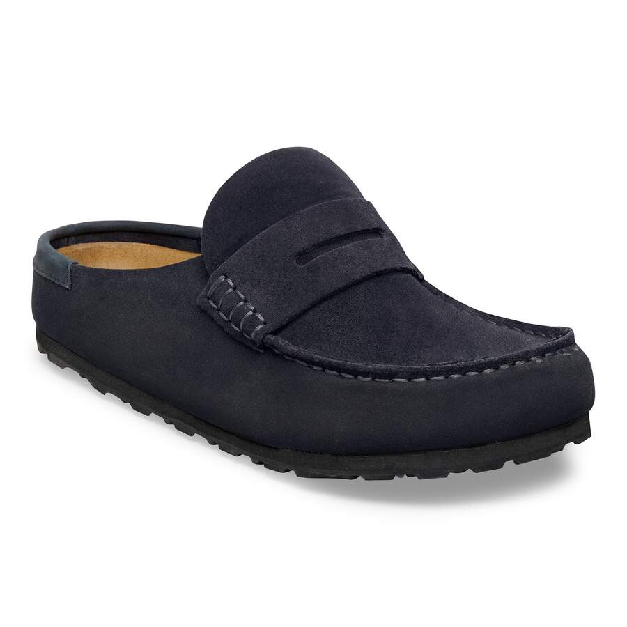 Naples Wrapped Suede Leather Nubuck - Midnight Blue