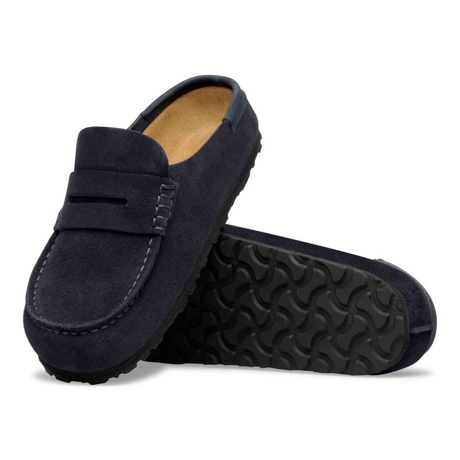Naples Wrapped Suede Leather Nubuck - Midnight Blue