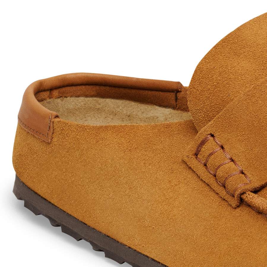 Naples Wrapped Suede Leather Nubuck - Mink