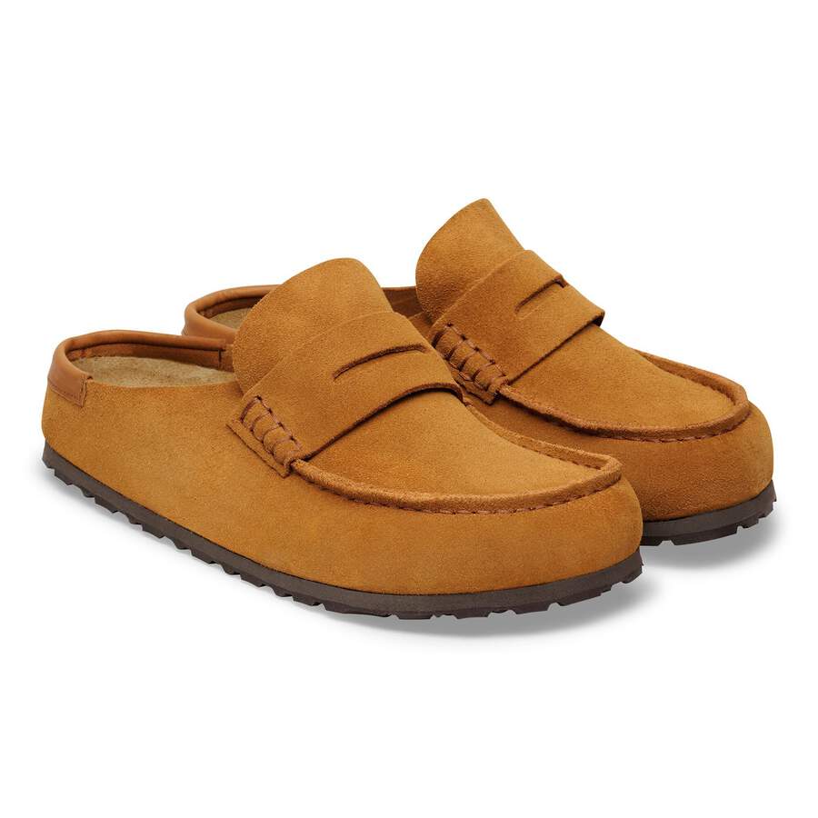 Naples Wrapped Suede Leather Nubuck - Mink