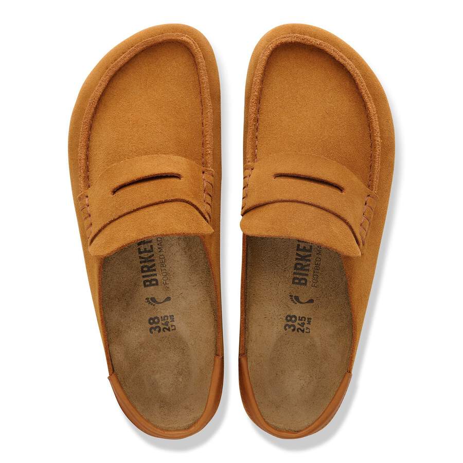 Naples Wrapped Suede Leather Nubuck - Mink