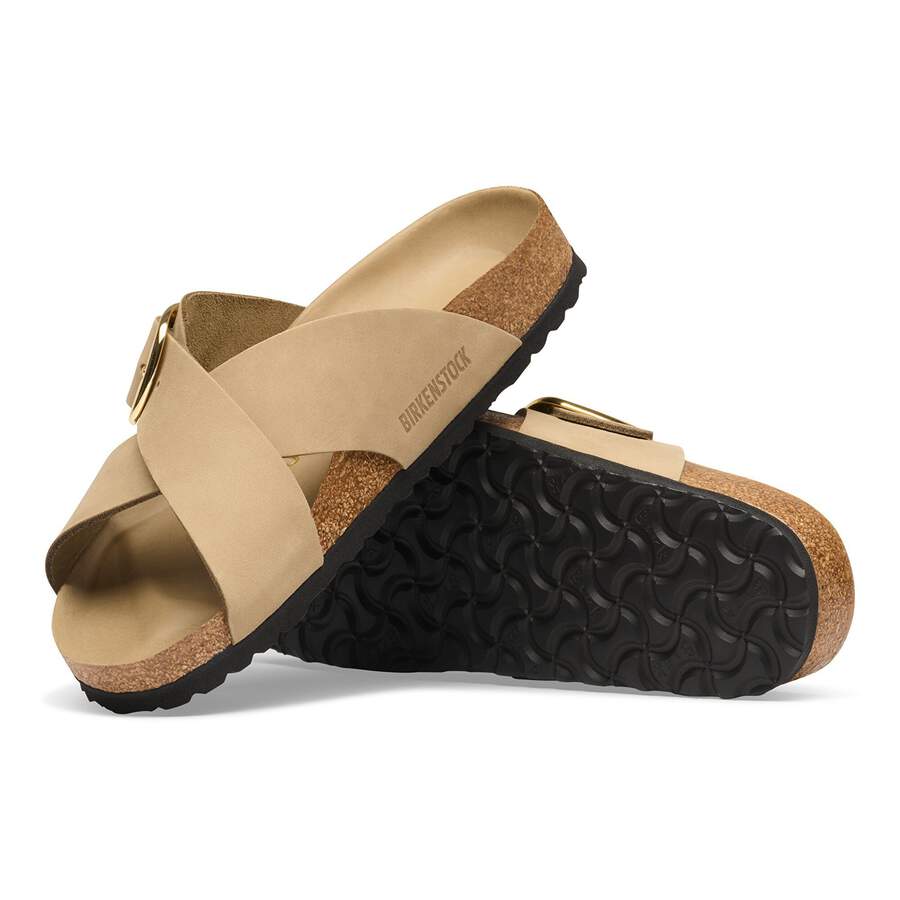 Siena Big Buckle Natural Leather Oiled - Tobacco Brown