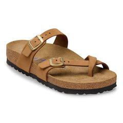 Mayari Soft Footbed Nubuck Leather - Mink