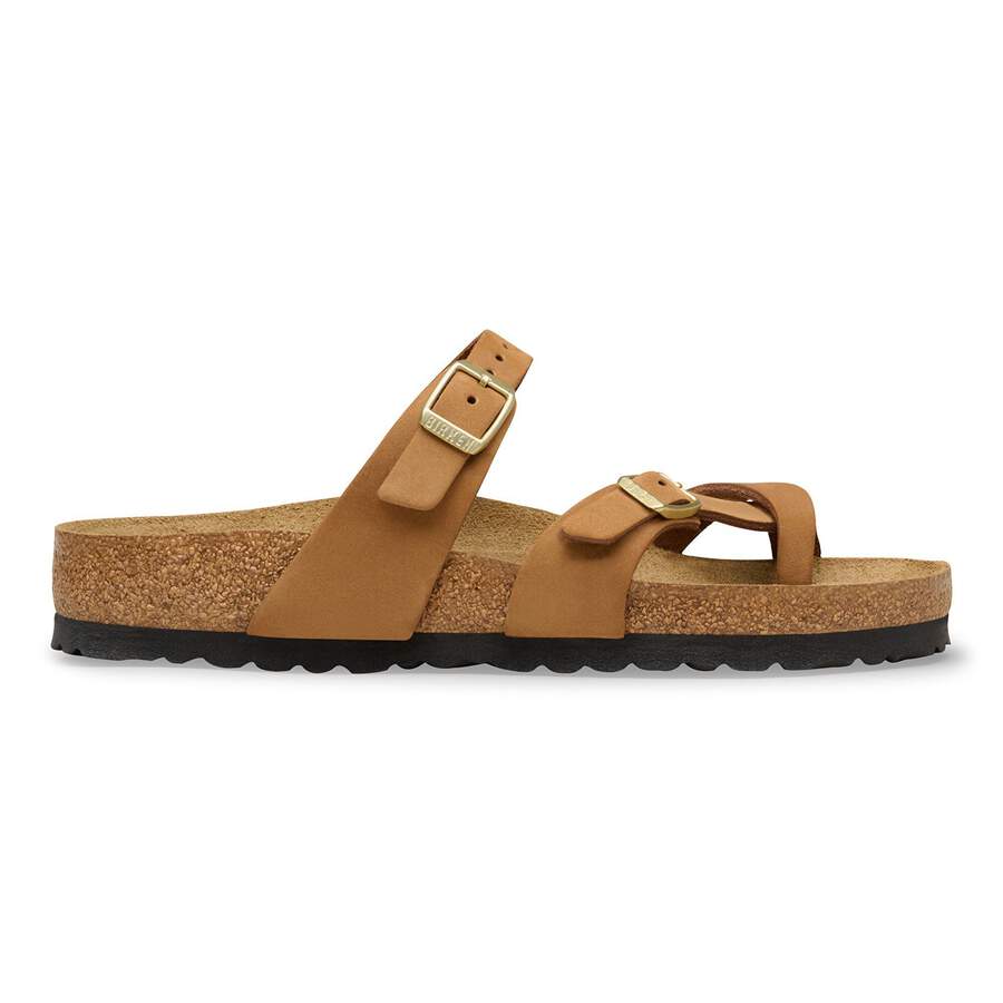 Mayari Soft Footbed Nubuck Leather - Mink