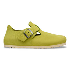 London Nubuck Leather - Archive Mid Green