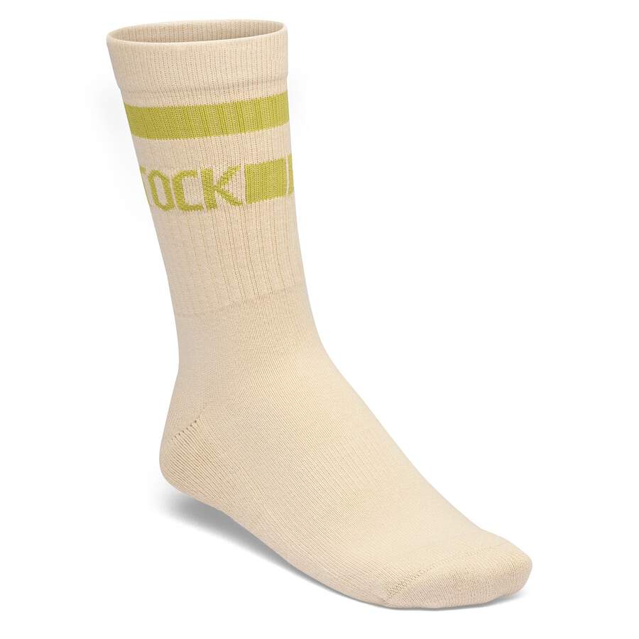 Cotton Tennis Socks Cotton/Polyamid/Elastane - Oatmeal/Archive Denim Blue