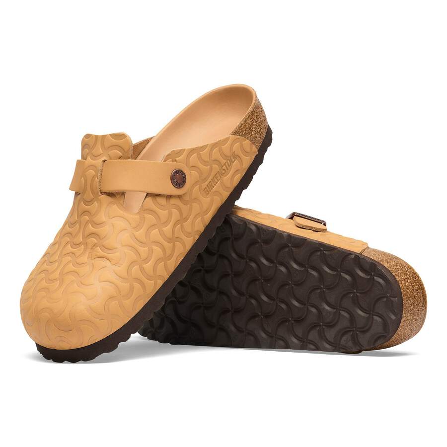 Boston Natural Leather Embossed - Nature