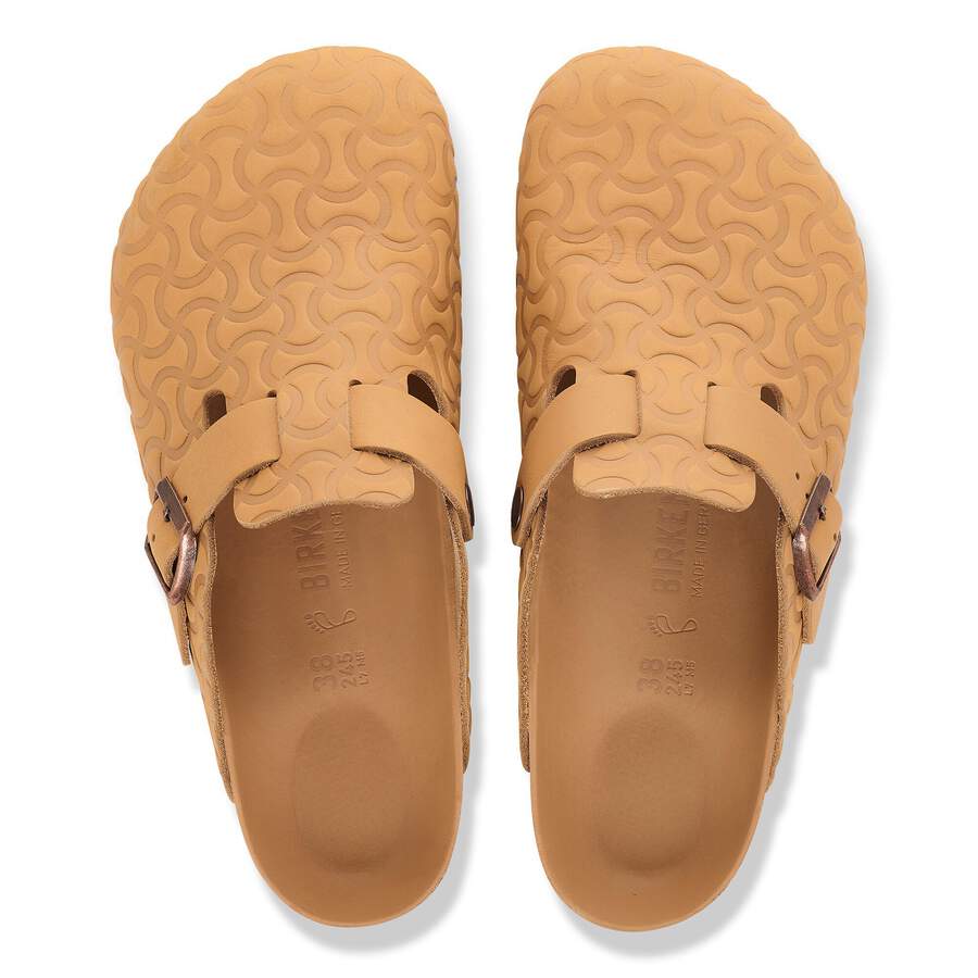 Boston Natural Leather Embossed - Nature