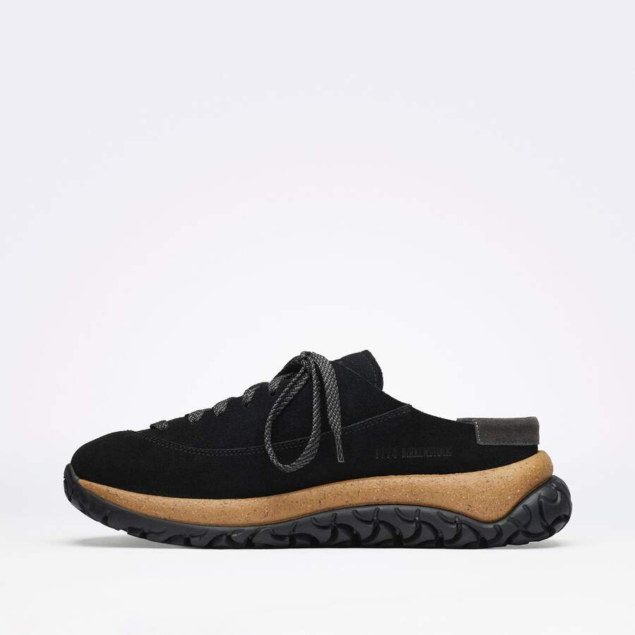 1774 Uerzell Suede Suede Leather - Black
