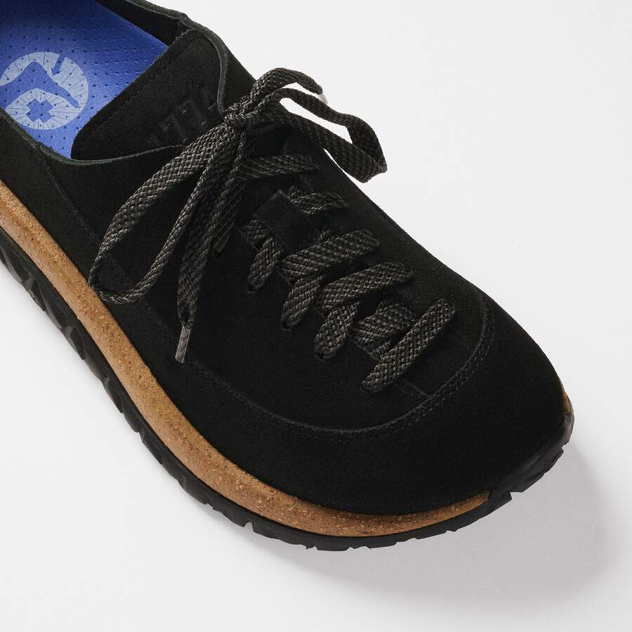 1774 Uerzell Suede Suede Leather - Black