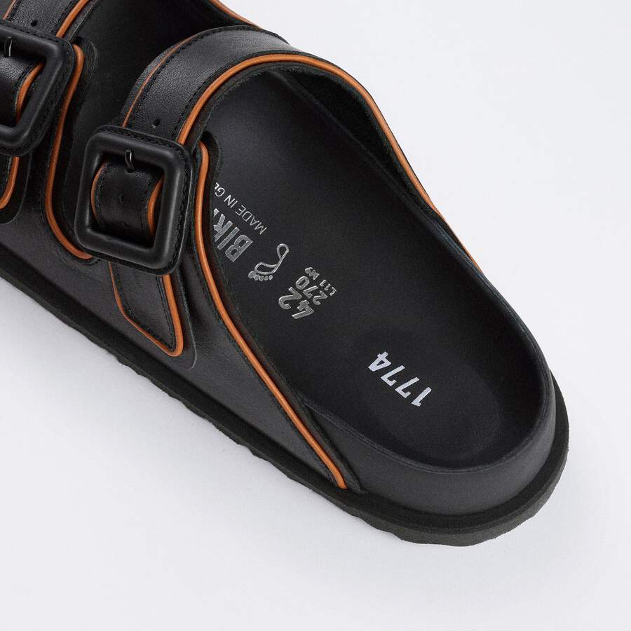 1774 Arizona Leather Natural Leather - Black