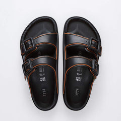 1774 Arizona Leather Natural Leather - Black