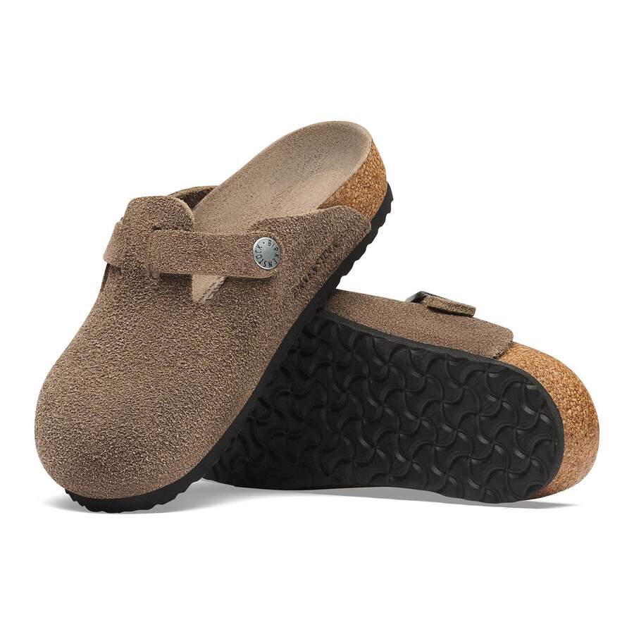 Boston Kids Suede Leather - Concrete Gray