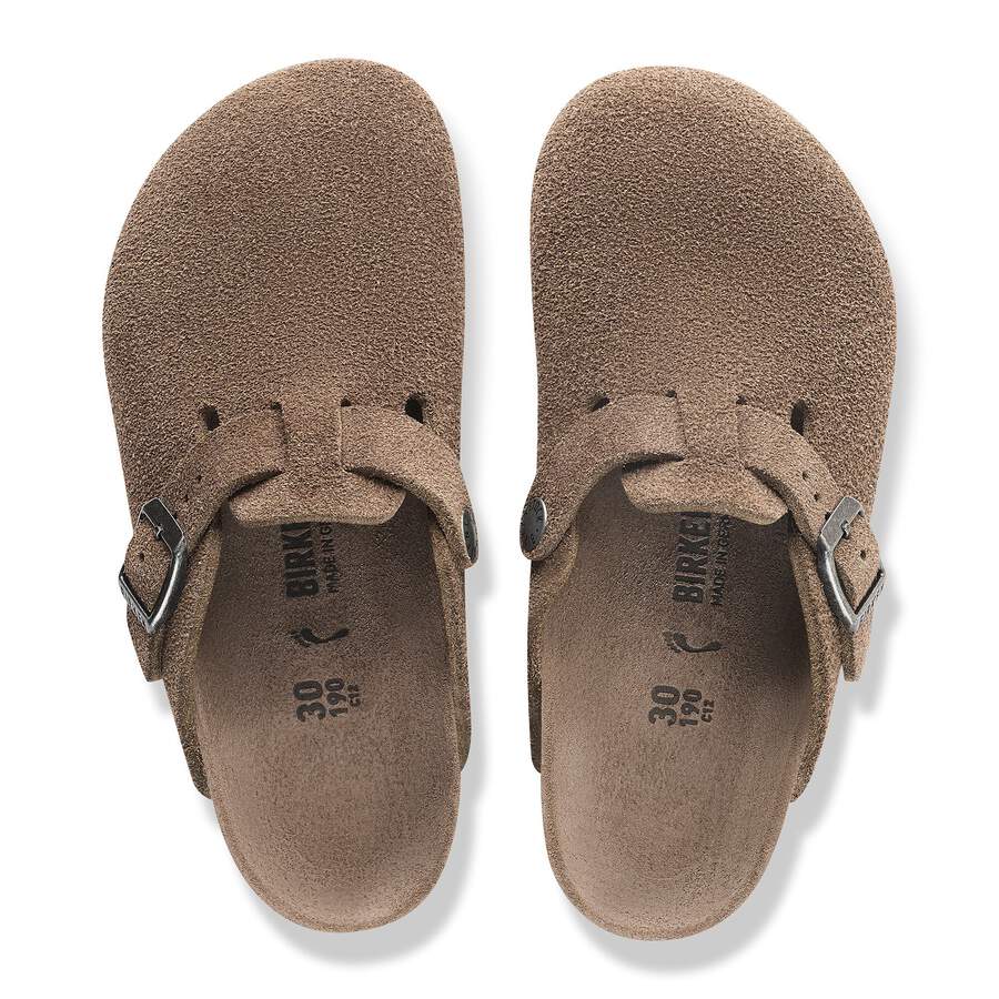 Boston Kids Suede Leather - Concrete Gray