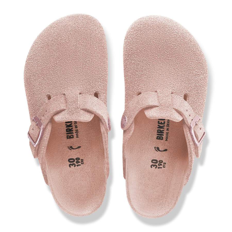 Boston Kids Suede Leather - Light Rose