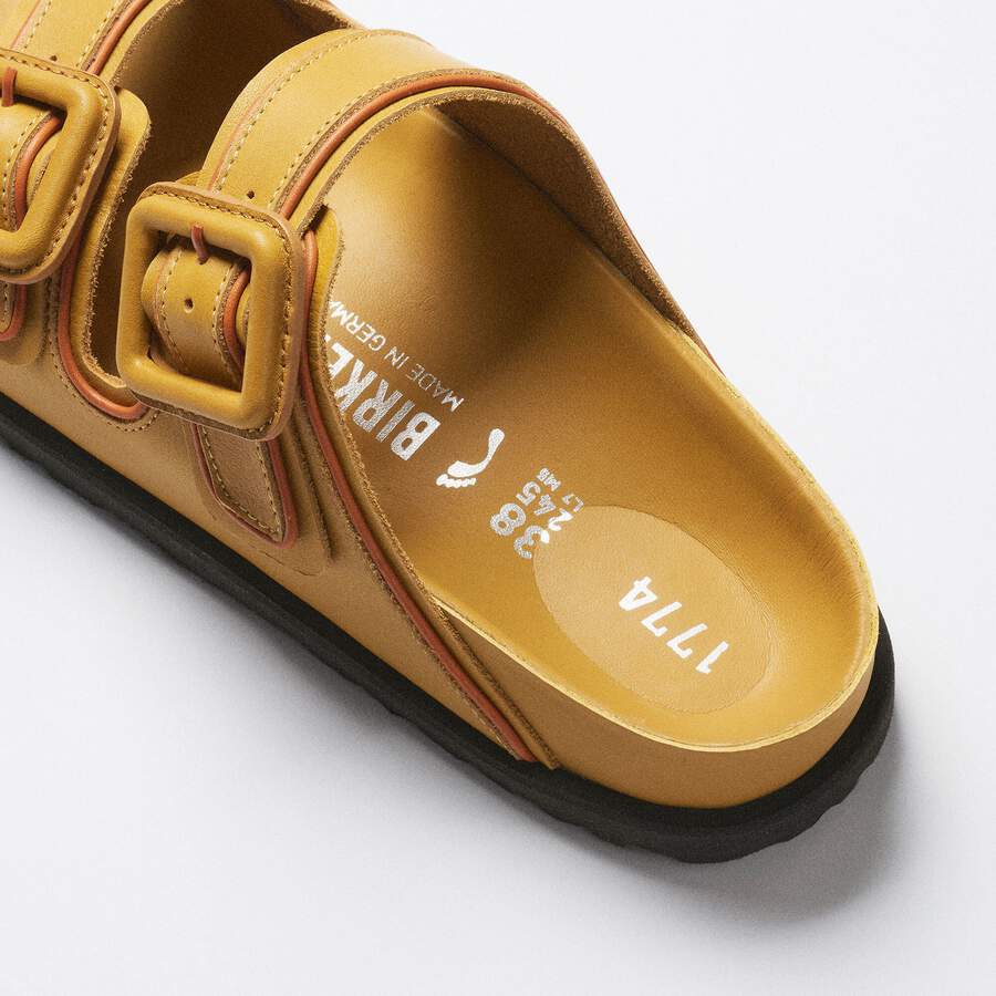 1774 Arizona Leather Natural Leather - Mustard Brown