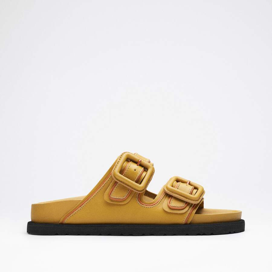 1774 Arizona Leather Natural Leather - Mustard Brown