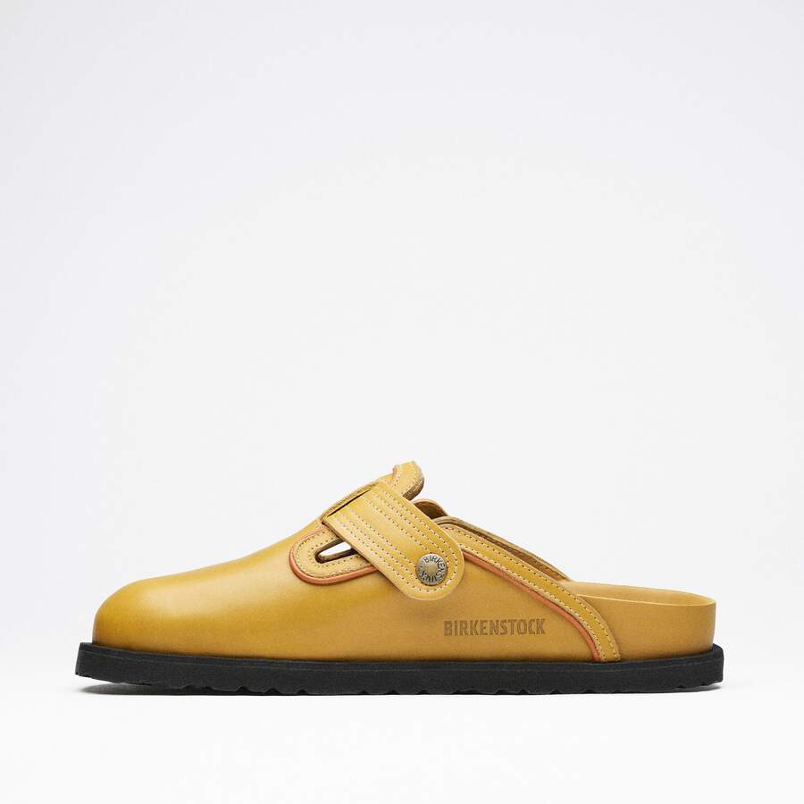 1774 Boston Leather Natural Leather - Mustard Brown