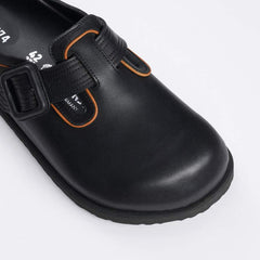 1774 Boston Leather Natural Leather - Black