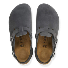 Tokio Suede Leather - Charcoal