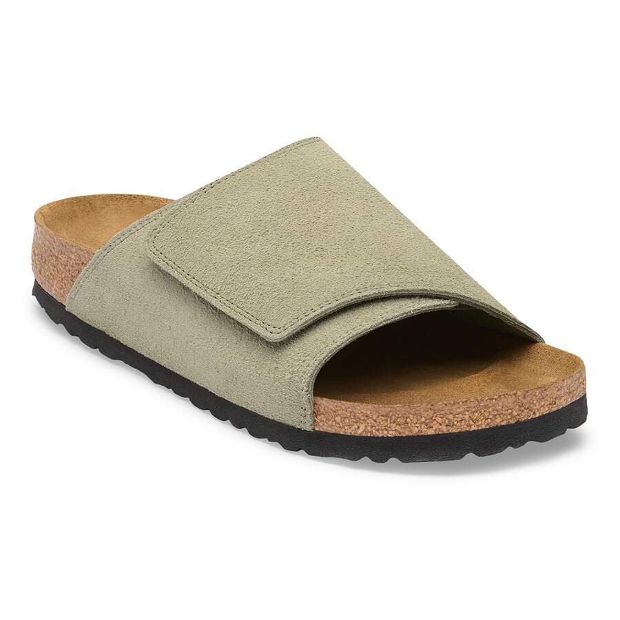 Solana Suede Leather - Faded Khaki
