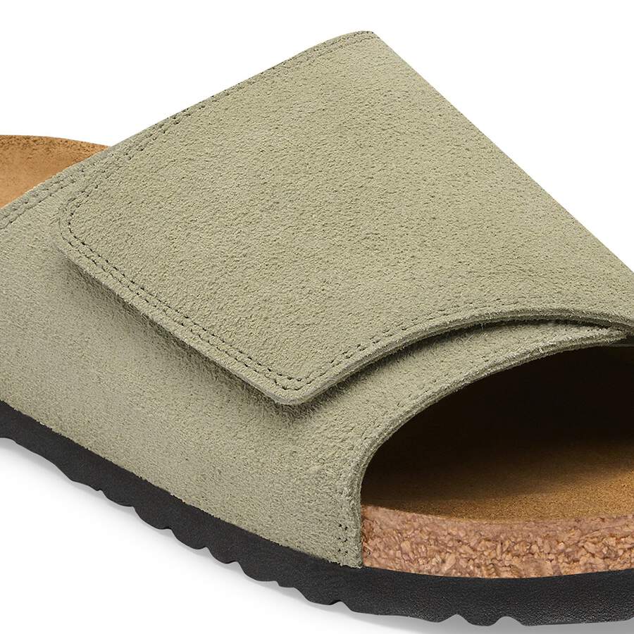 Solana Suede Leather - Faded Khaki