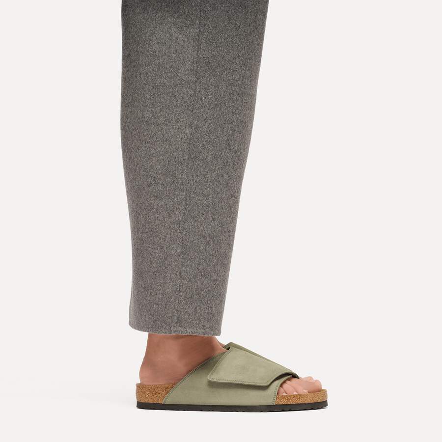 Solana Suede Leather - Faded Khaki