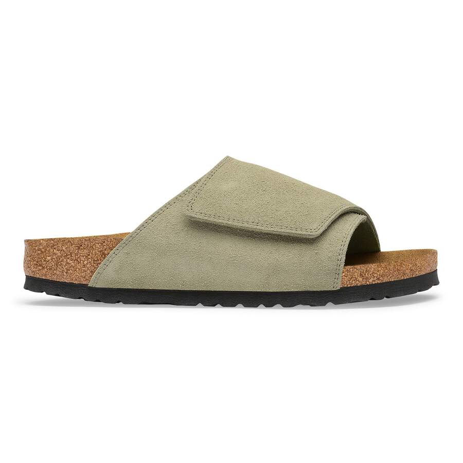 Solana Suede Leather - Faded Khaki