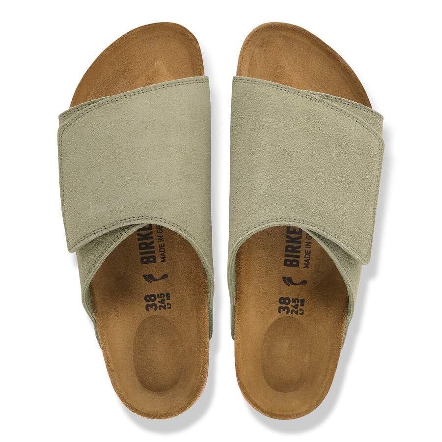 Solana Suede Leather - Faded Khaki