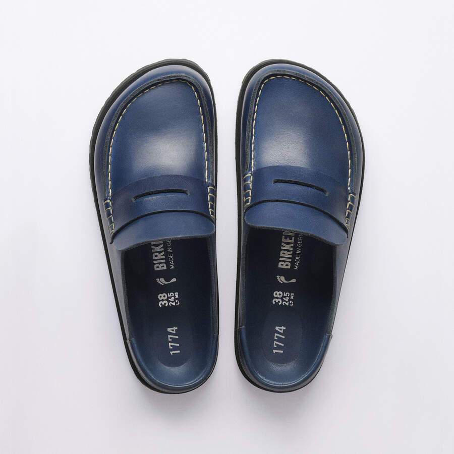 1774 Naples Wrapped Natural Leather Oiled - Midnight Navy
