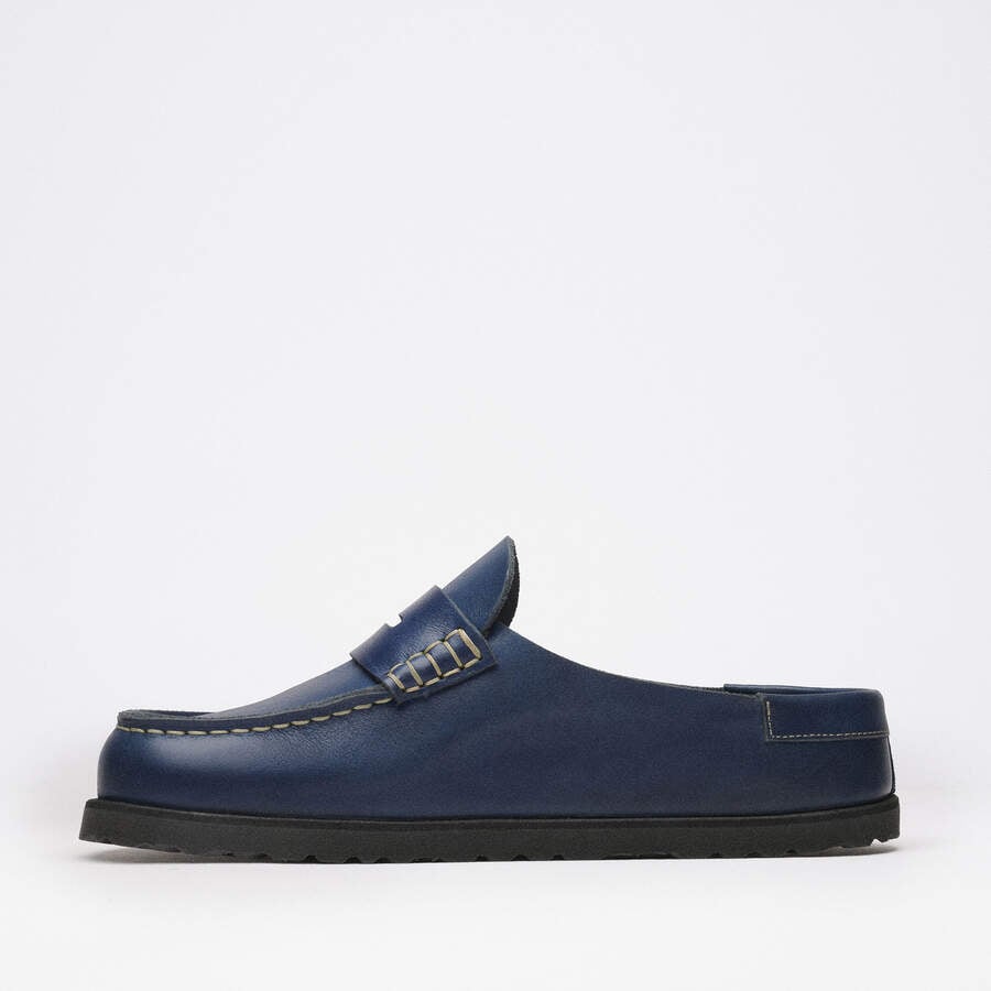 1774 Naples Wrapped Natural Leather Oiled - Midnight Navy