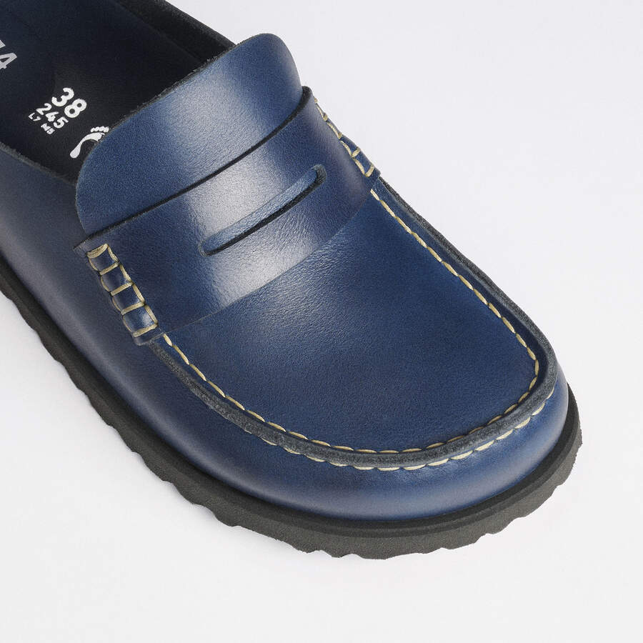 1774 Naples Wrapped Natural Leather Oiled - Midnight Navy