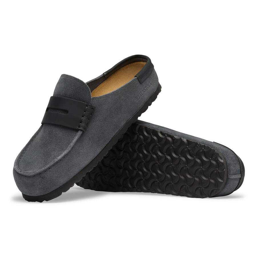 Naples Wrapped Mixed Leather - Charcoal