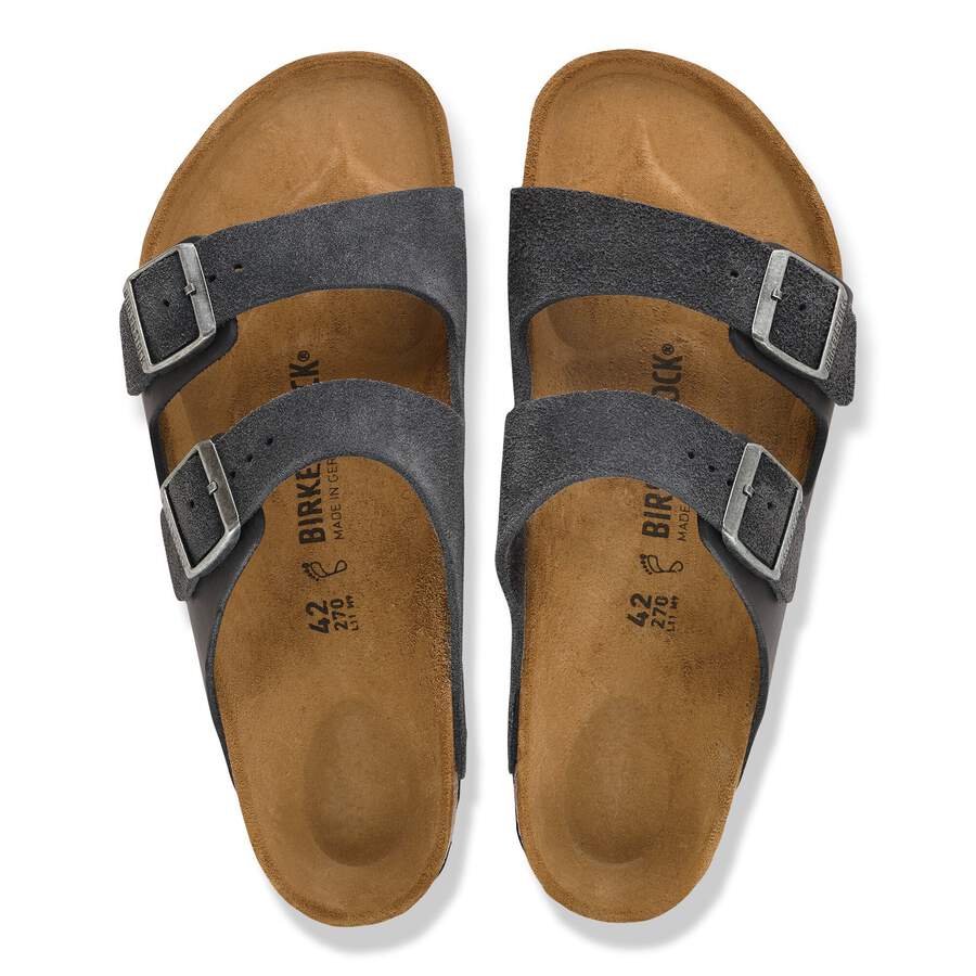 Arizona Mixed Leather - Charcoal
