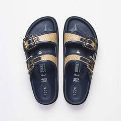 1774 Arizona Raffia Mischmaterial - Raffia Navy