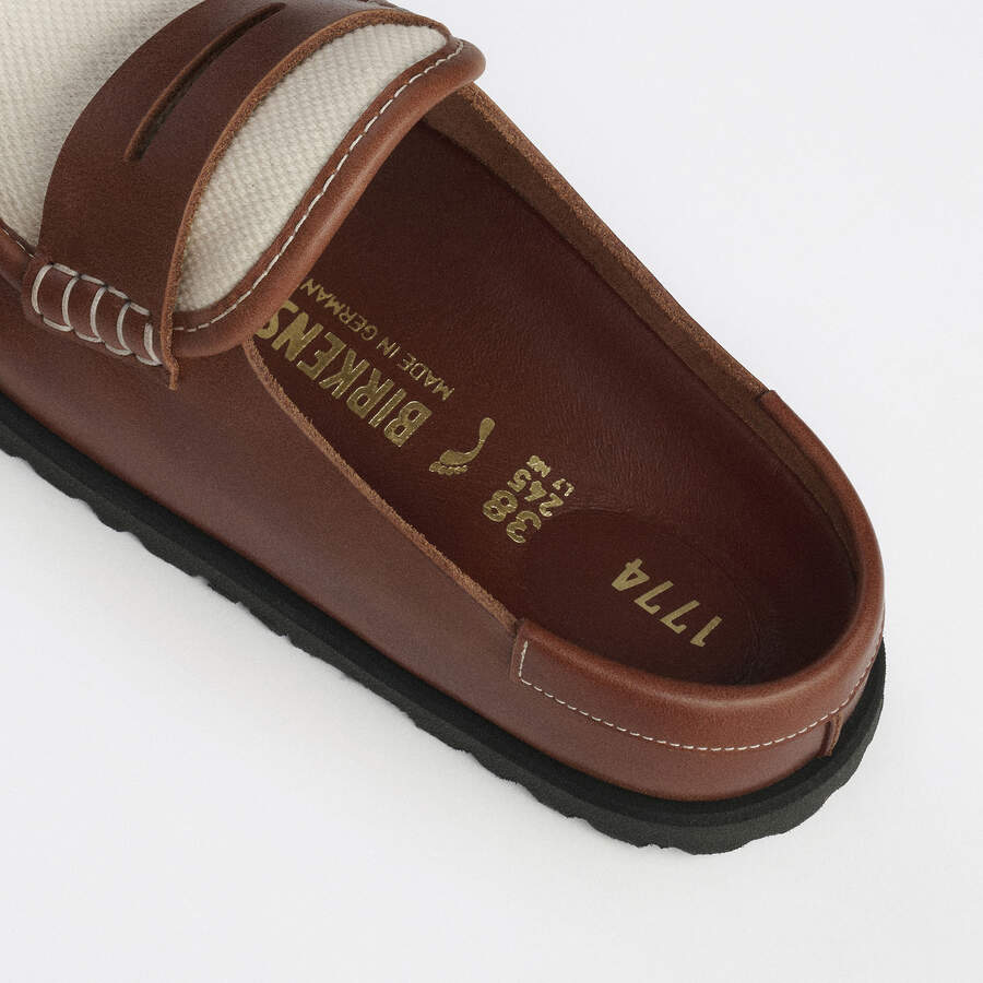 1774 Naples Canvas Natural Leather Oiled - Cinnamon Canvas