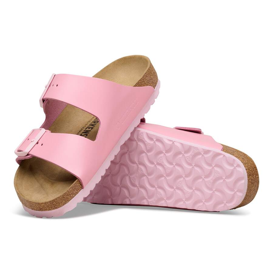 Arizona Natural Leather Patent - Fondant Pink