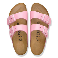 Arizona Natural Leather Patent - Fondant Pink