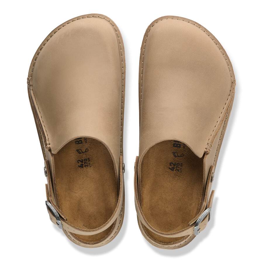 Lutry Premium Wider Strap Natural Leather Oiled - Tobacco Brown