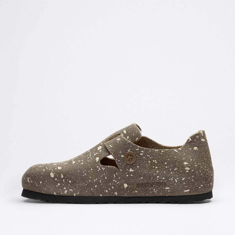 London "The Artist" Suede Leather - Taupe